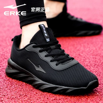 Мужская обувь Erke, летние повседневные кроссовки, мужская сетчатая дышащая мужская спортивная обувь